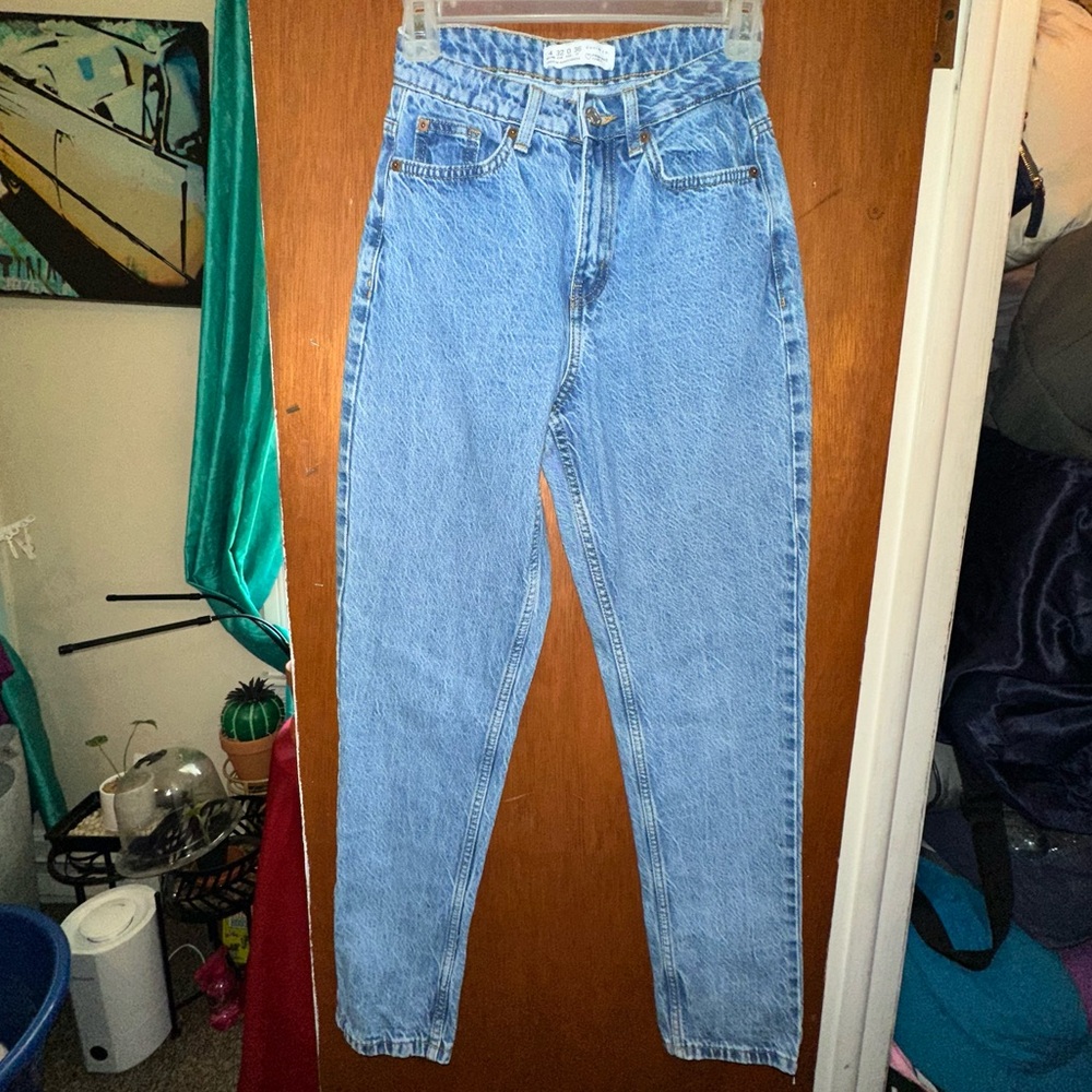 Primark Blue Wash Mom Jeans